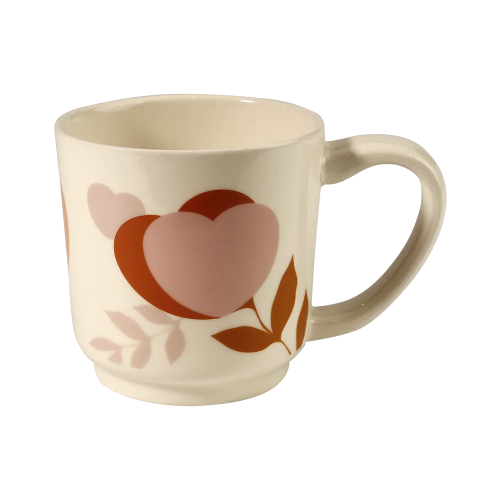 Caneca Floral 300ml - foto 1