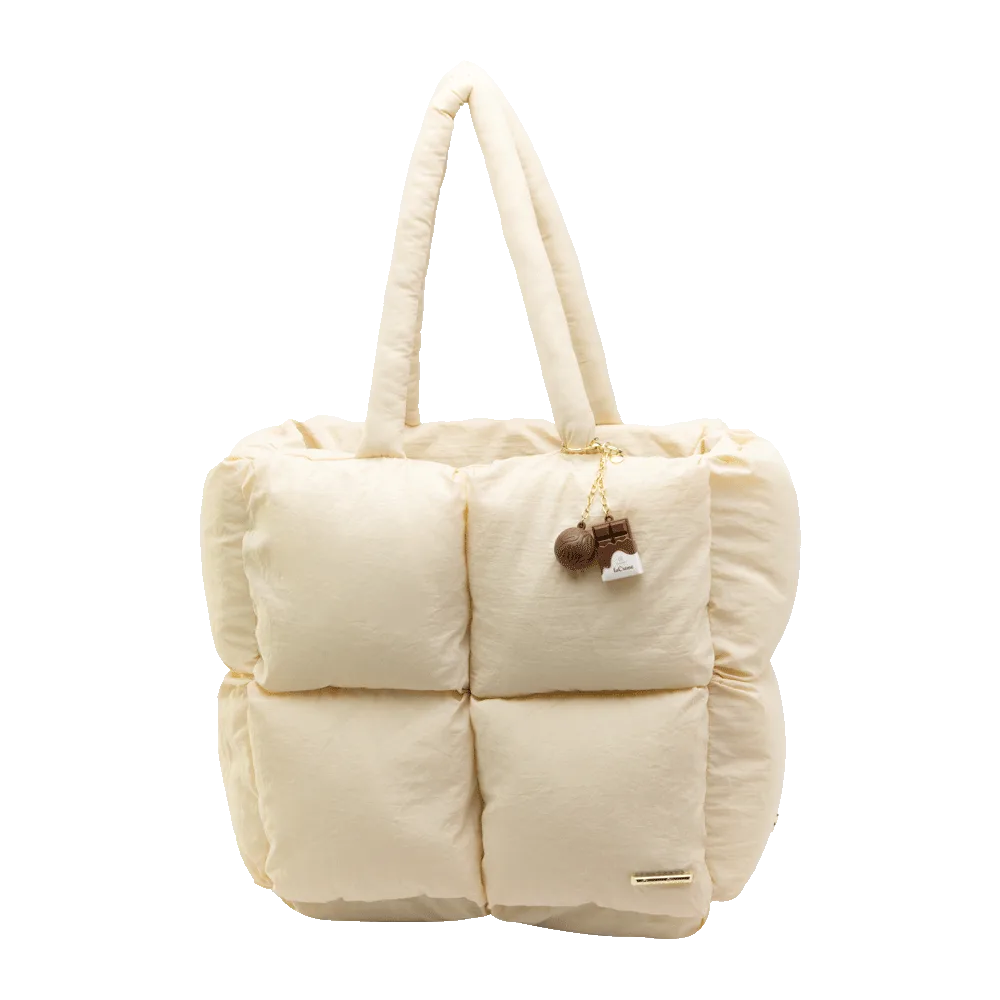 Bolsa Puffer Branca Cacau Show - foto 2