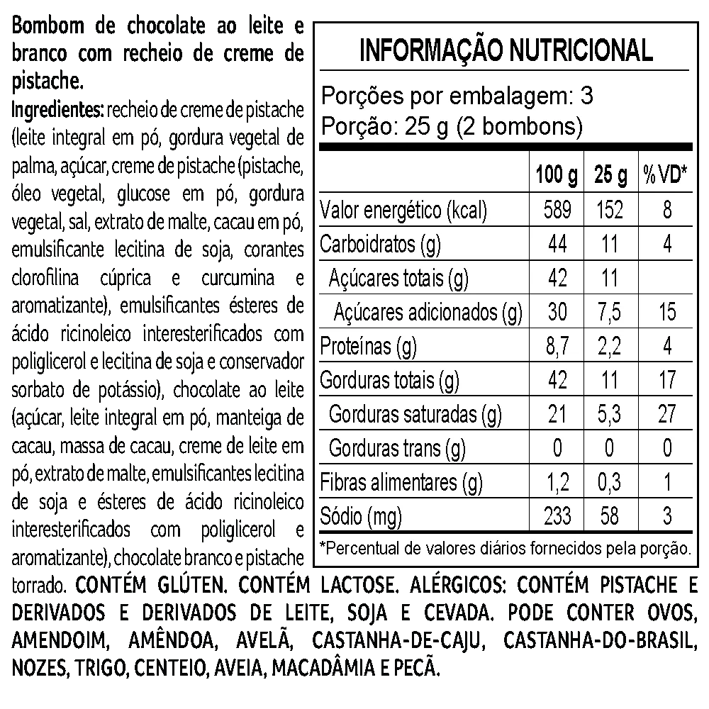 Bombons Petit Deli Pistache 78g - foto 3