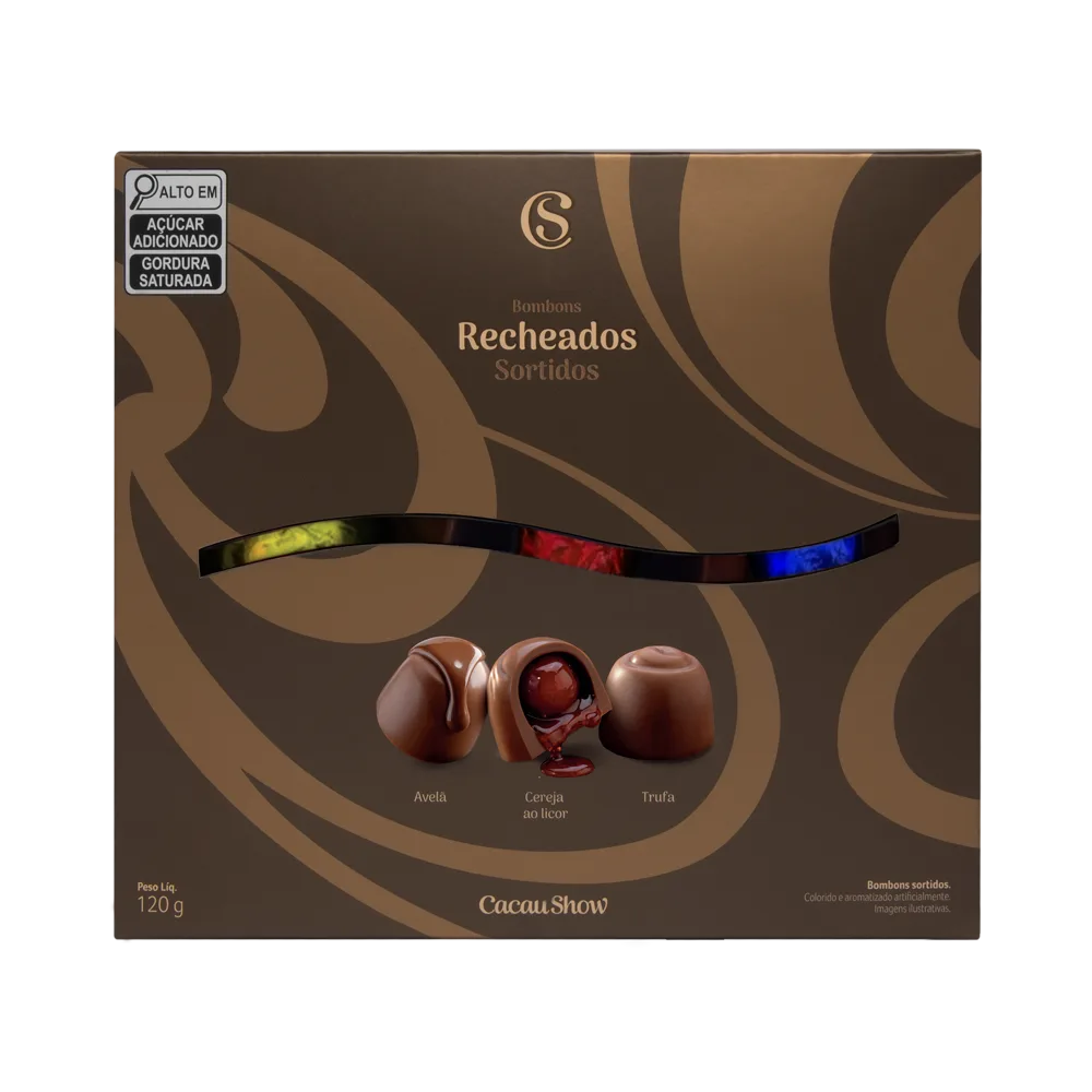 Caixa de Bombons Clássicos Sortidos 120g - foto 1