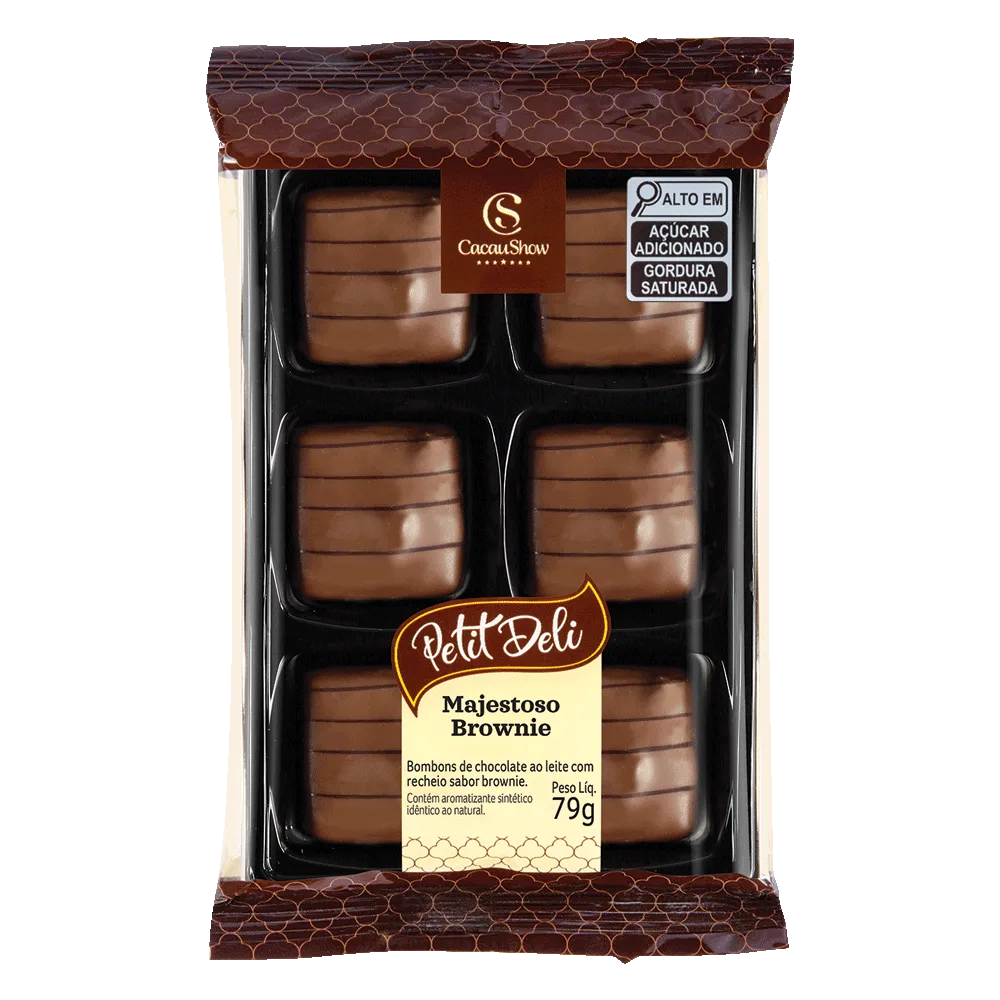 Bombons Petit Deli Brownie 79g - foto 1
