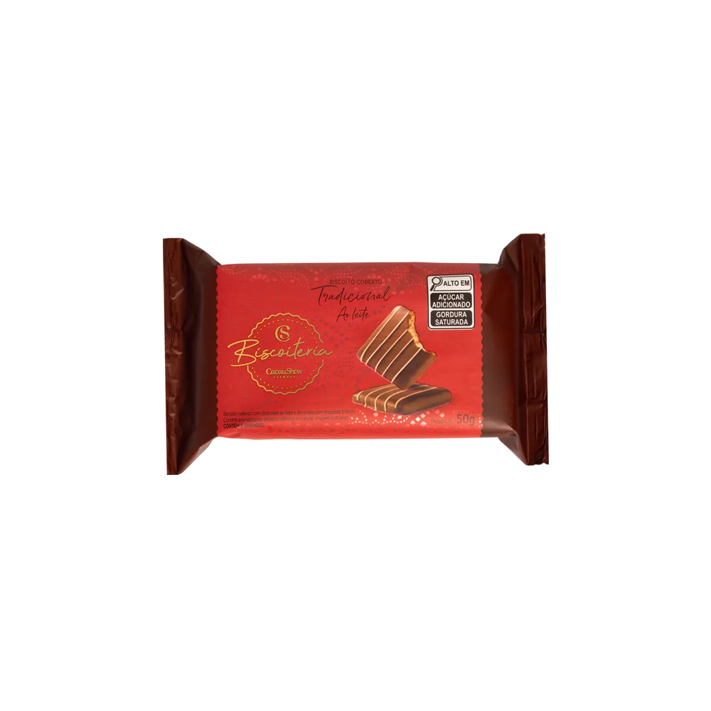 Biscoito Tradicional ao Leite 50g - foto 1