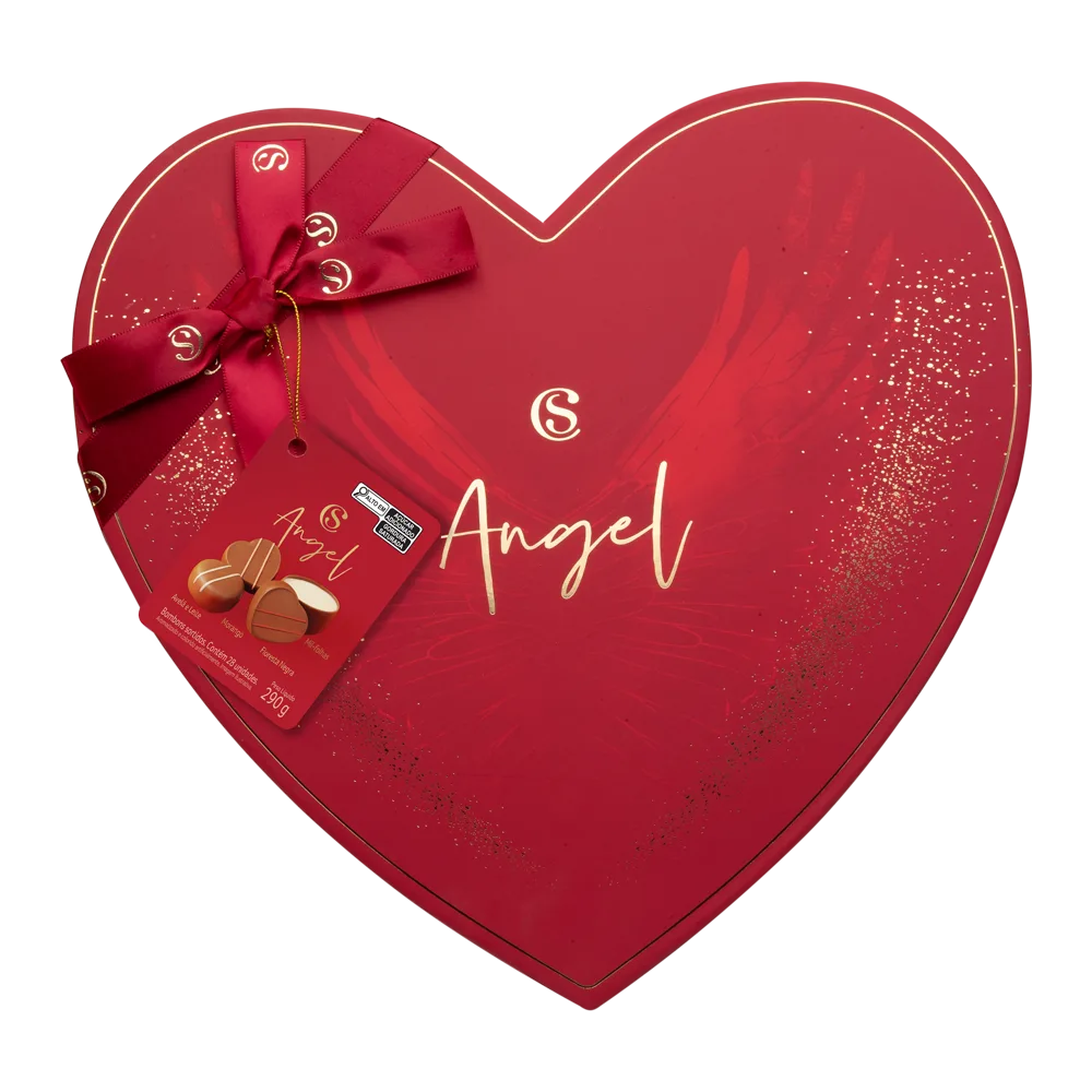 Caixa de Bombons Sortidos Angel Coração 290g - foto 1