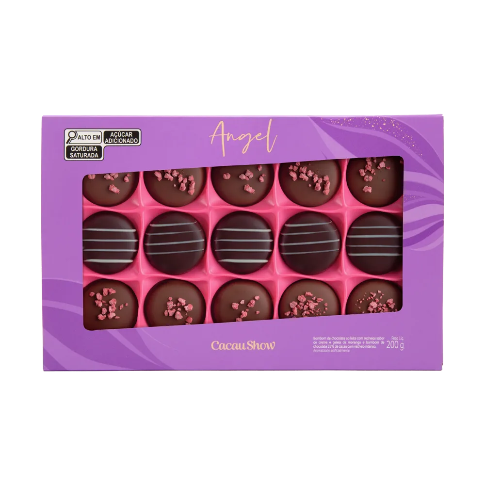Caixa de Bombom Angel de Chocolate ao Leite 200g - foto 1
