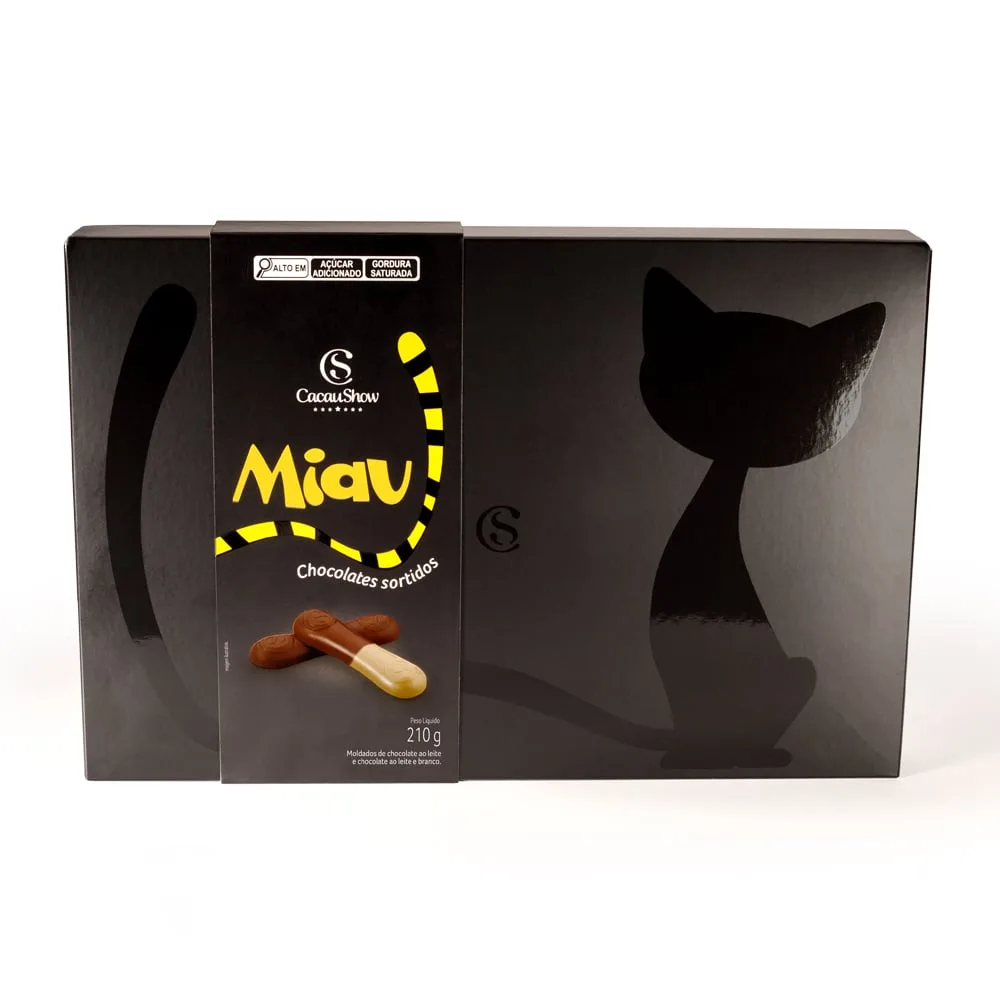 Caixa de Tabletes Miau 210g - foto 1