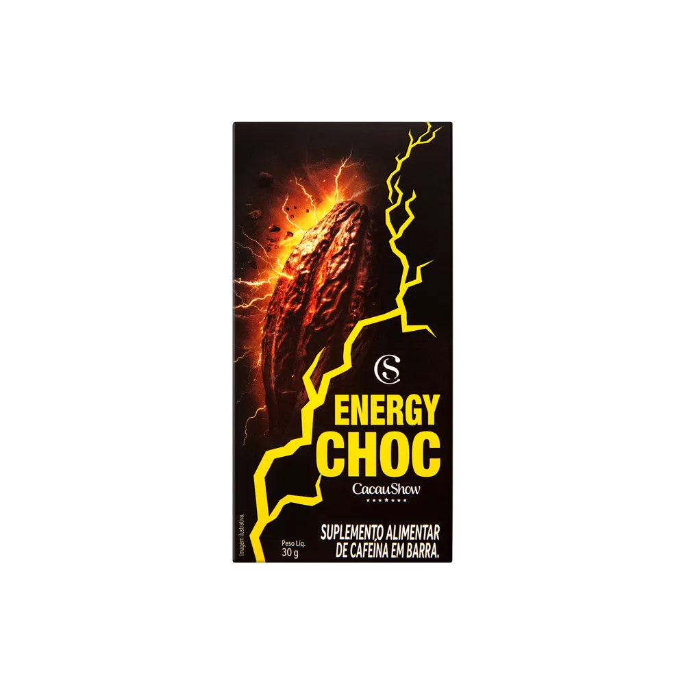 Tablete de Chocolate ao Leite Energy 30g - foto 1