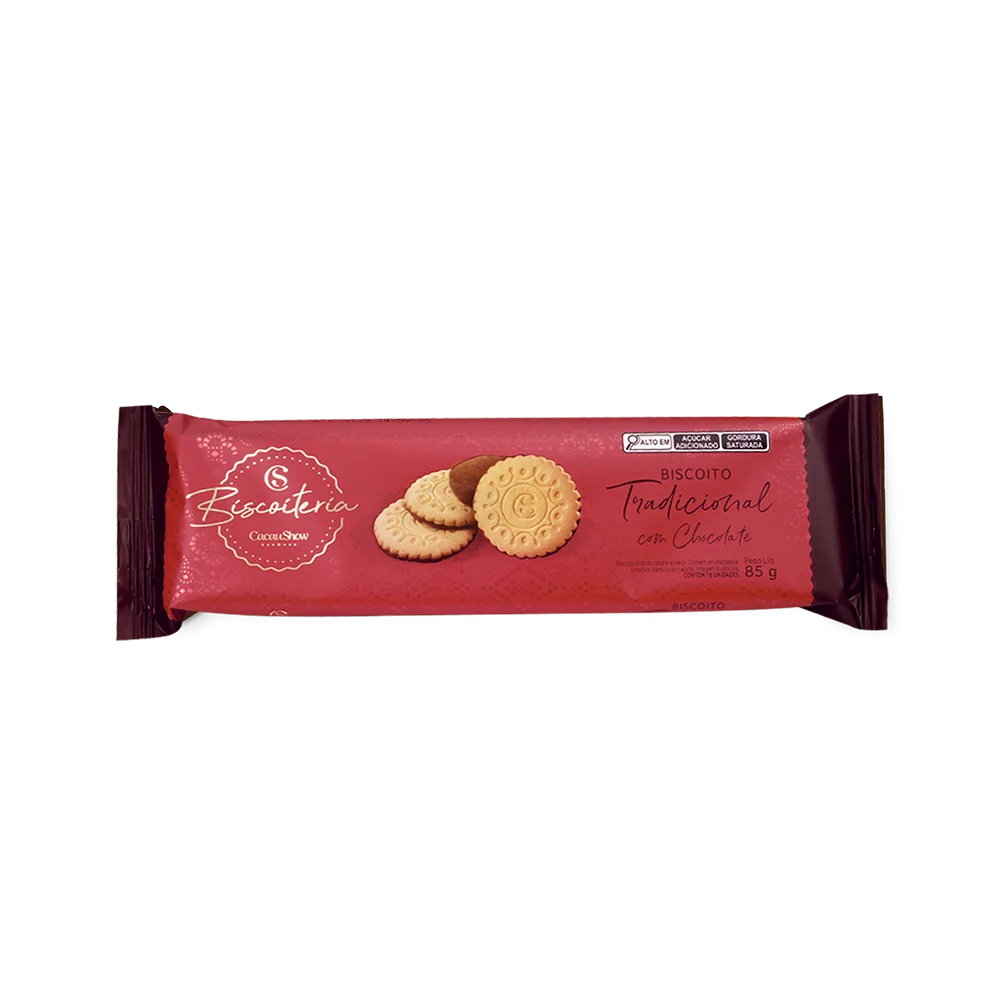 Biscoito Banhado ao Leite 85g - foto 1