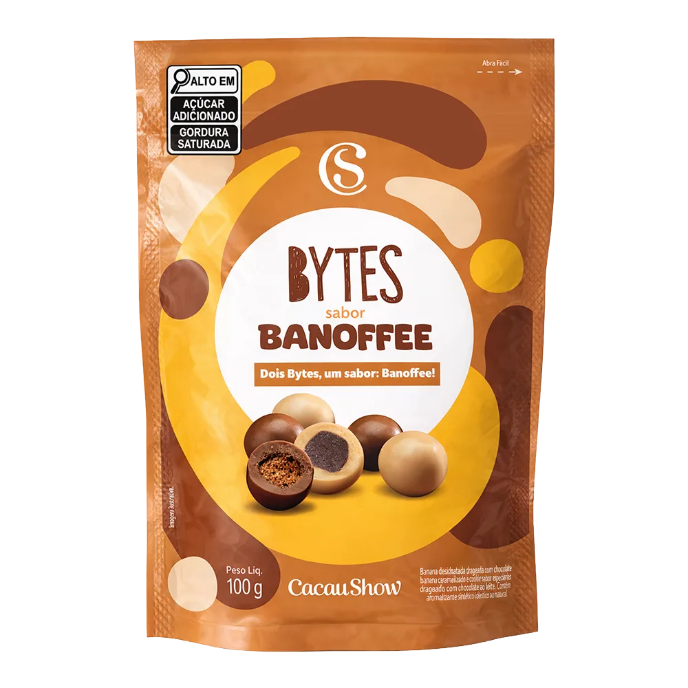 Drageado Bytes de Banoffee 100g - foto 1
