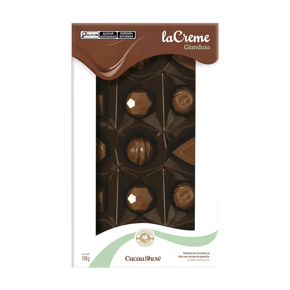 Caixa de Bombons laCreme Mini Show Gianduia 108g - foto 1