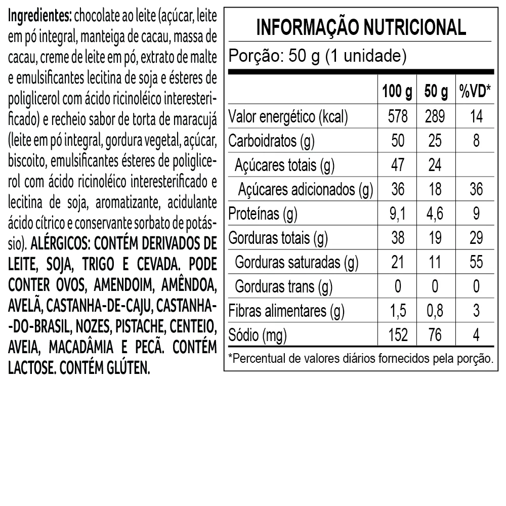Tablete Dreams Torta de Maracujá 50g - foto 2