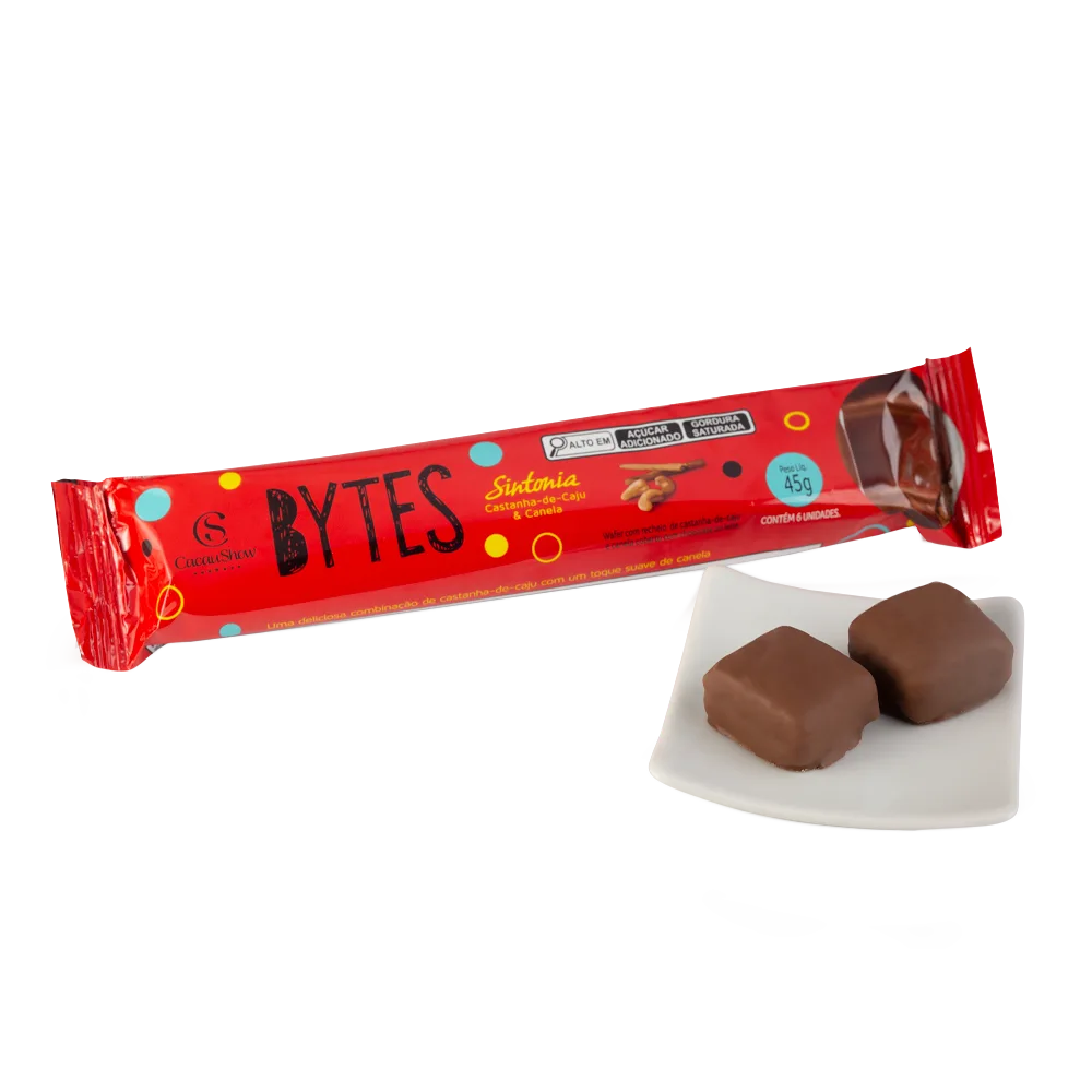 Wafer Bytes Sintonia Recheado 45g - foto 1